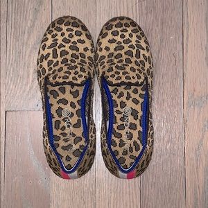 Girls Rothy’s Leopard Loafers Size 13